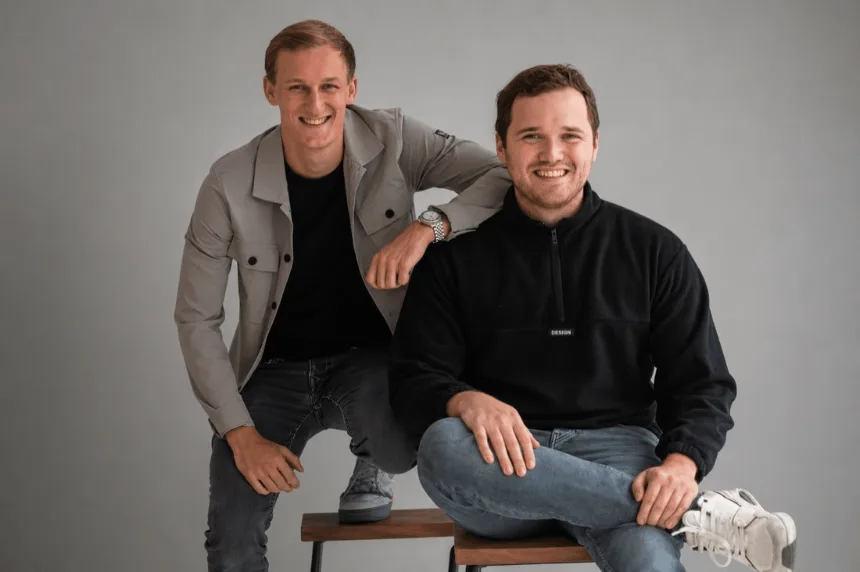 Jouri en Sander, de oprichters van Hoort